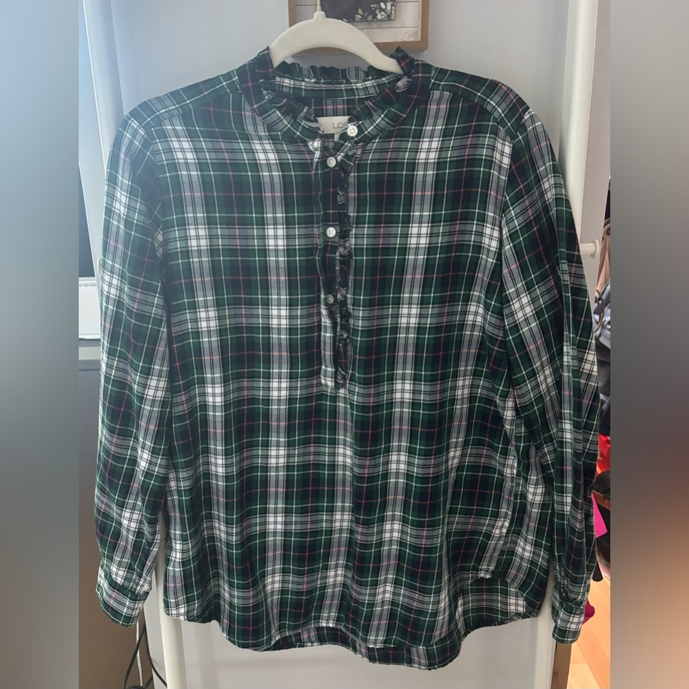 LOFT Plaid Shirt